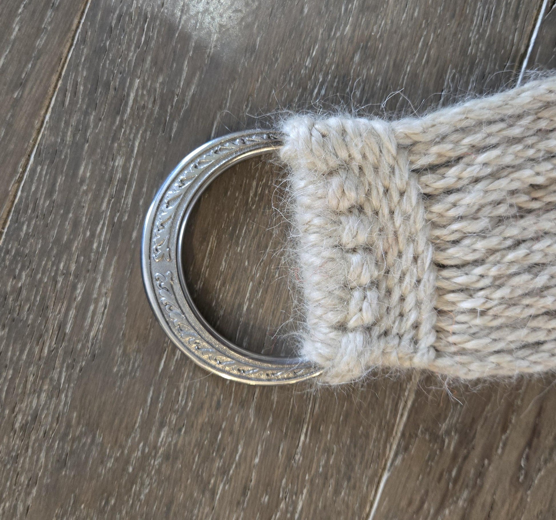 100% Mohair Breast Collar, Equestrian Tack Set for Western Horseback Riding, w/ Stainless Steel Buckles + Herman Oak Leather Tugs, Rainbow